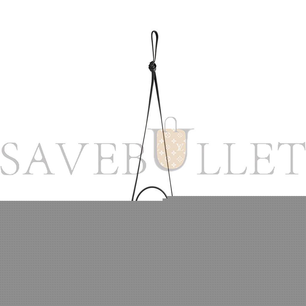 Ba*len*cia*ga rodeo mini handbag in black smooth calfskin (23*10*8cm)